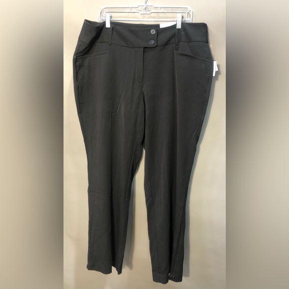 NWT Rafaella Curvy Fit Gabardine Bootcut Stretch Dress Pants Sz 16W - Picture 3 of 5